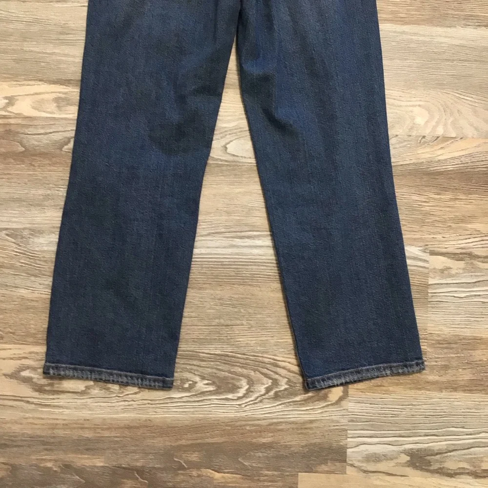 Wild Fable Highest Rise Straight Distressed Destructed Button Fly Jeans 4